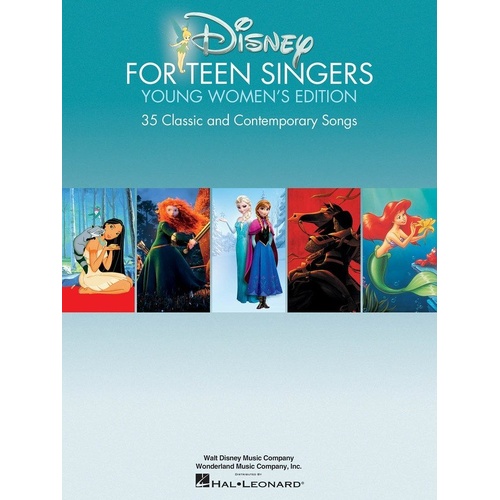 Disney for Teen Singers - Young Women's Edition Songbook