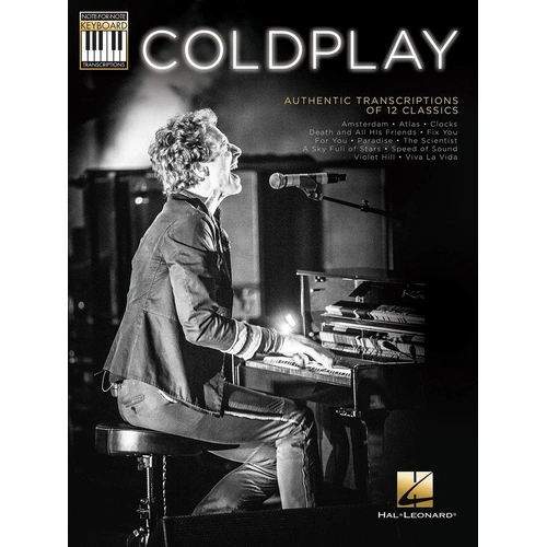 Coldplay Note for Note Keyboard Transcriptions Songbook