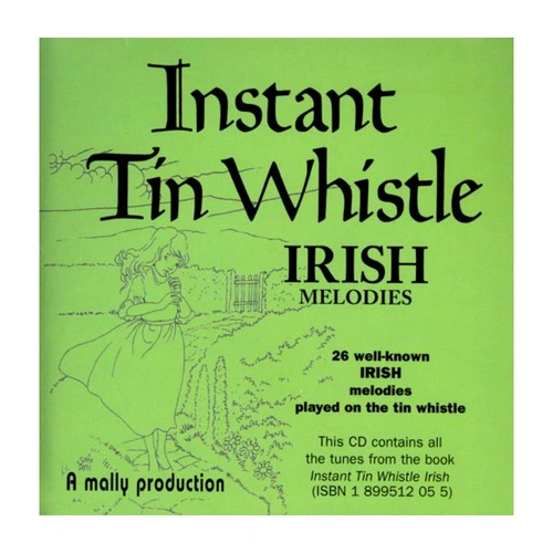 Mally's Tin Whistle CD - Irish Melodies with Guitar Accompaniment