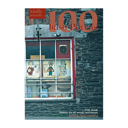 Mally 100 Irish Polkas Traditional Music Book