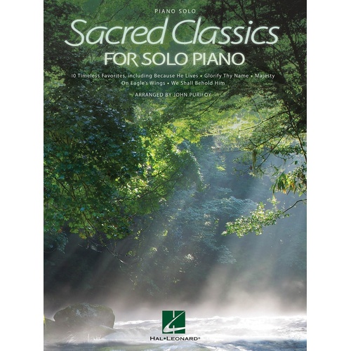 Sacred Classics For Solo Piano (Softcover Book)