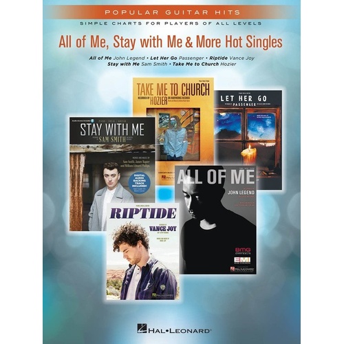 All of Me, Stay with Me & More - Popular Guitar Hits Songbook for Guitar