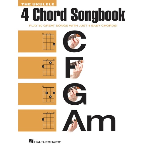 Ukulele 4 Chord Songbook (Softcover Book)