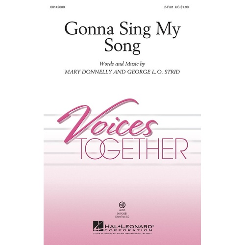 Gonna Sing My Song ShowTrax CD (CD Only)