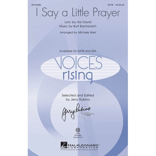 I Say a Little Prayer SATB Arranged by Michele Weir