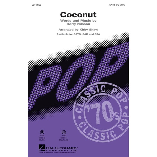 Coconut ShowTrax CD (CD Only)