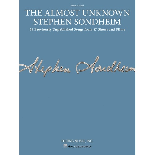 Almost Unknown Stephen Sondheim PVG (Softcover Book)