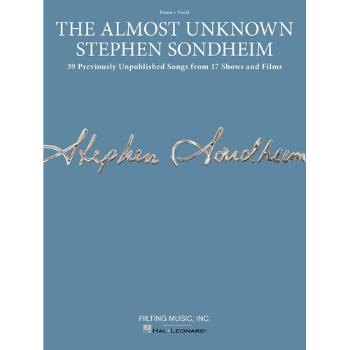 Almost Unknown Stephen Sondheim PVG Songbook