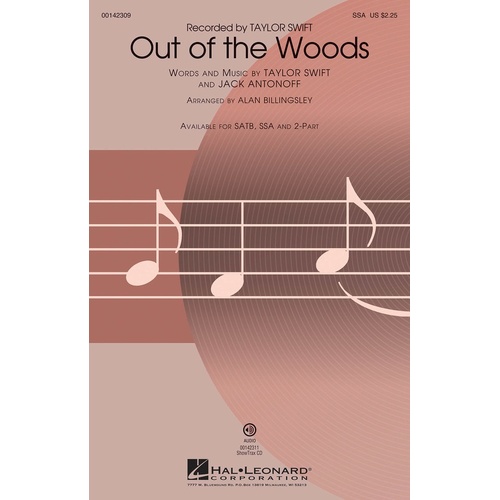 Out Of The Woods SSA (Octavo)
