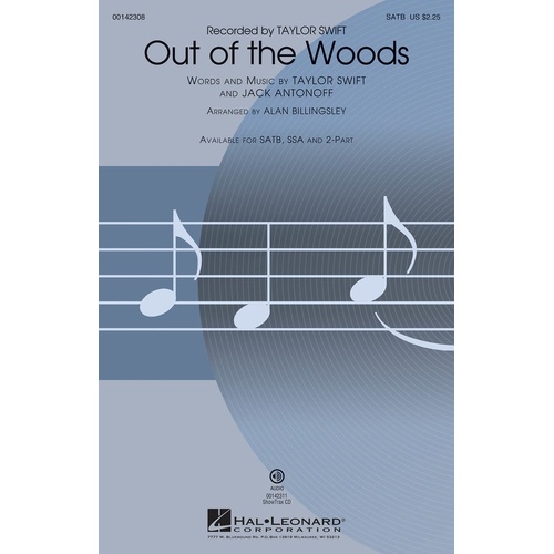 Out Of The Woods ShowTrax CD (CD Only)