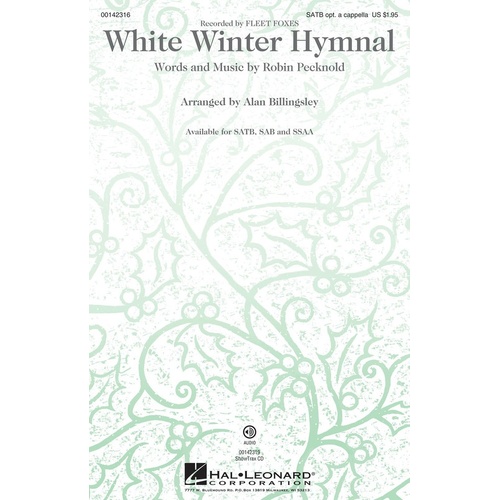 White Winter Hymnal SAB (Octavo)