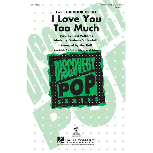 I Love You Too Much VoiceTrax CD (CD Only)