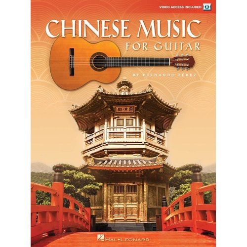 Chinese Music for Guitar Tab Book with Online Videos