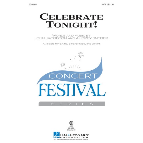 Celebrate Tonight! ShowTrax CD (CD Only)