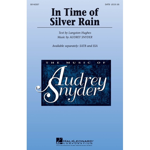 In Time Of Silver Rain SATB (Octavo)