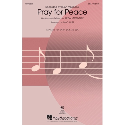 Pray For Peace SSA (Octavo)