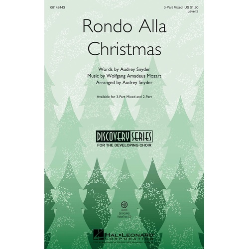 Rondo Alla Christmas VoiceTrax CD (CD Only)