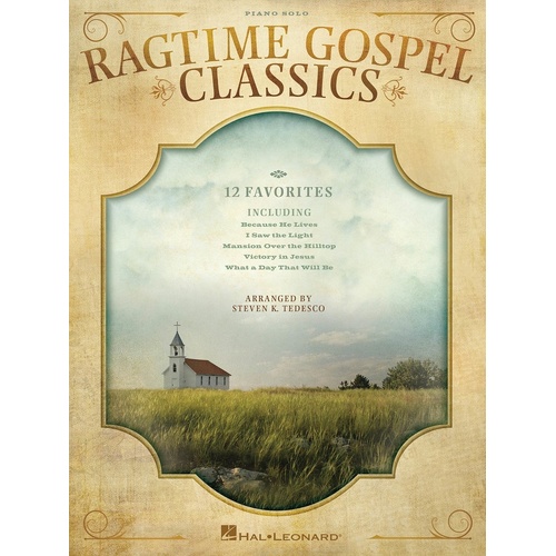 Ragtime Gospel Classics Piano Solo (Softcover Book)