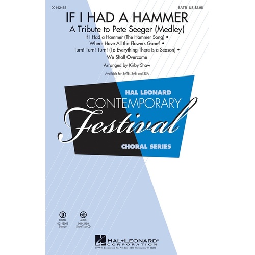 If I Had A Hammer Tribute To Pete Seeger Showtra (CD Only)