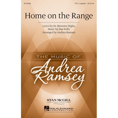Home On The Range TTB A Cappella (Octavo)