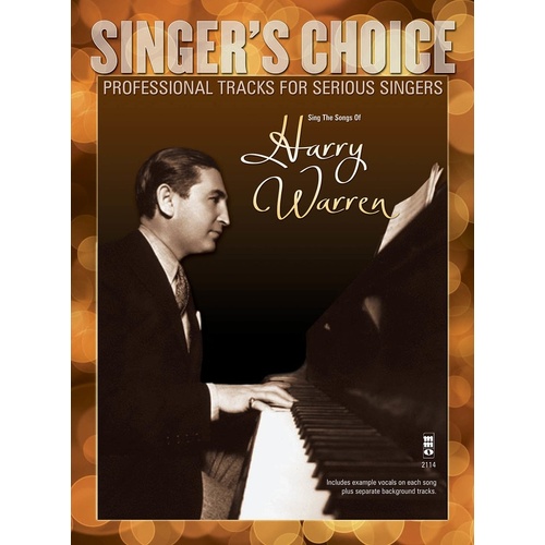 Sing The Songs Of Harry Warren Book/CD (Softcover Book/CD)