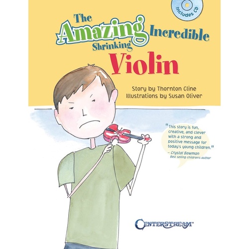 Amazing Incredible Shrinking Violin Book/CD 