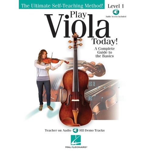 Play Viola Today Level 1 Book & Online Audio