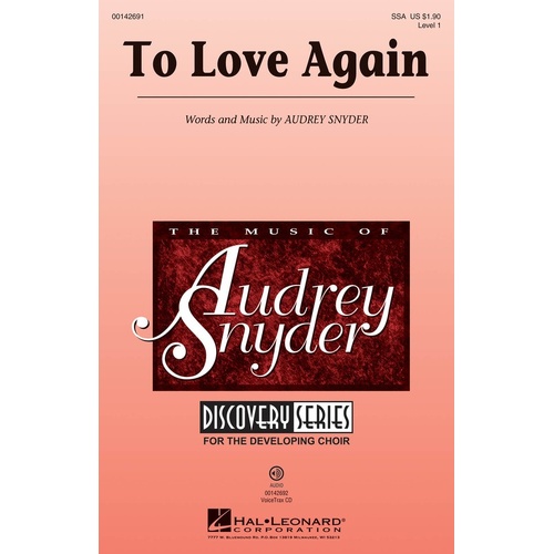 To Love Again SSA (Octavo)