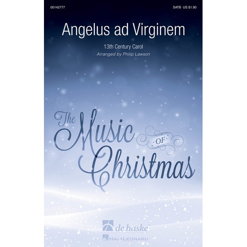 Angelus Ad Virginem SATB (Octavo)