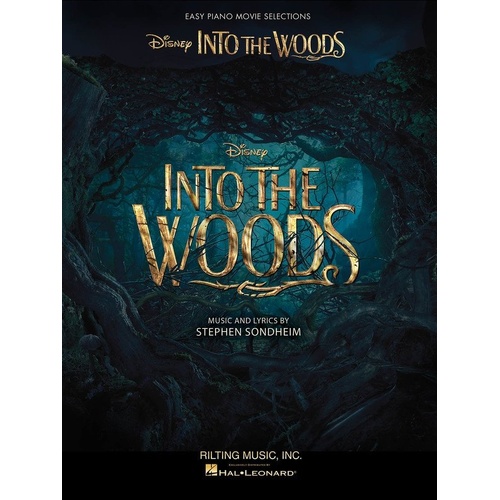 Into the Woods Easy Piano Songbook by Hal Leonard - 10 Songs from the Disney Movie Adaptation