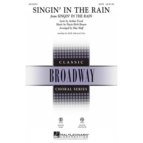 Singin In The Rain SAB (Octavo)