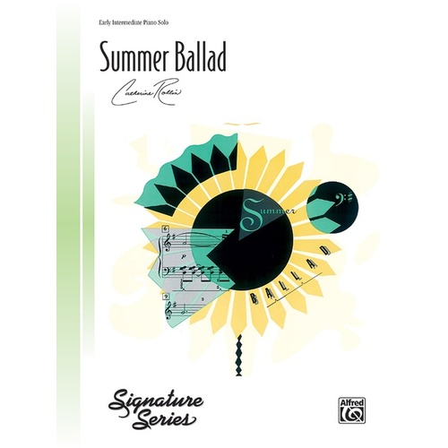 Summer Ballad Piano Sheet Music