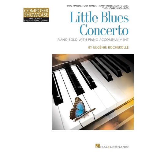 Little Blues Concerto 2 Piano 4 Hands (Softcover Book)