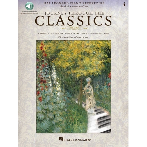 Journey Through the Classics: Book 4 Intermediate for Piano
