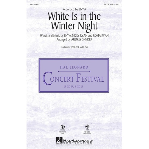 White Is In The Winter Night SATB (Octavo)