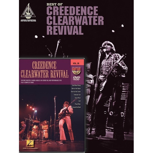 Creedence Clearwater Revival Guitar Pack Book/DVD (Softcover Book/DVD)