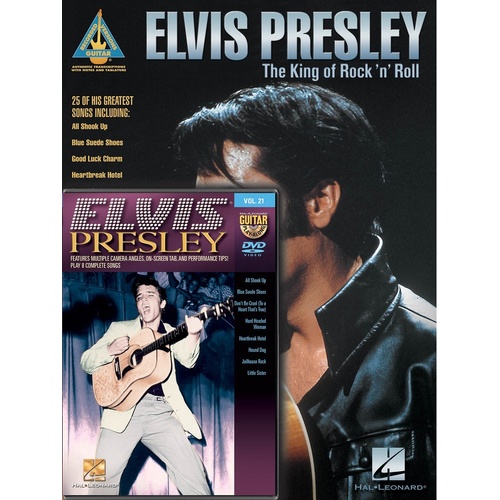 Elvis Presley Guitar Pack Book/DVD (Softcover Book/DVD)