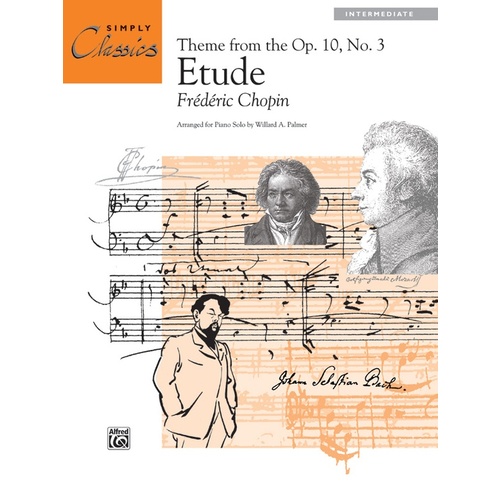 Theme From Etude Op 10 No 3 - Piano Solo