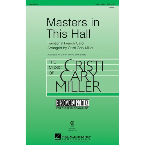 Masters In This Hall VoiceTrax CD (CD Only)