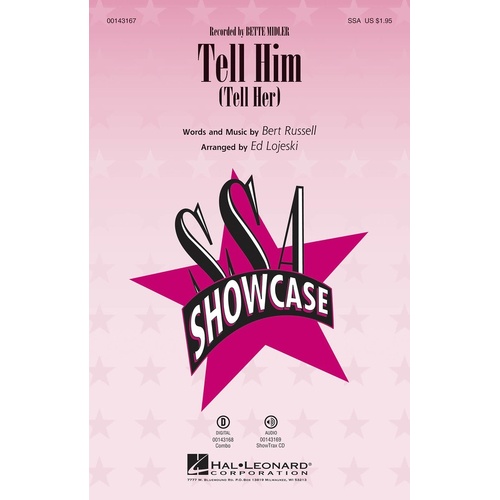 Tell Him (Tell Her) ShowTrax CD (CD Only)