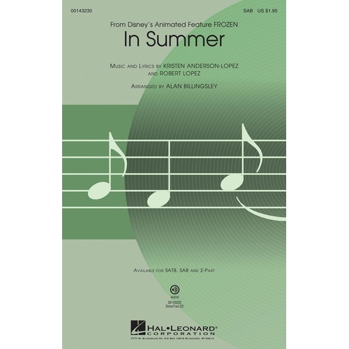 In Summer From Frozen SAB 
