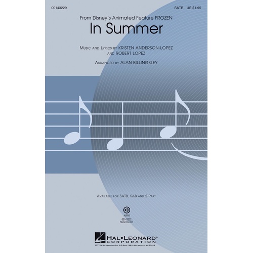 In Summer ShowTrax CD (CD Only)