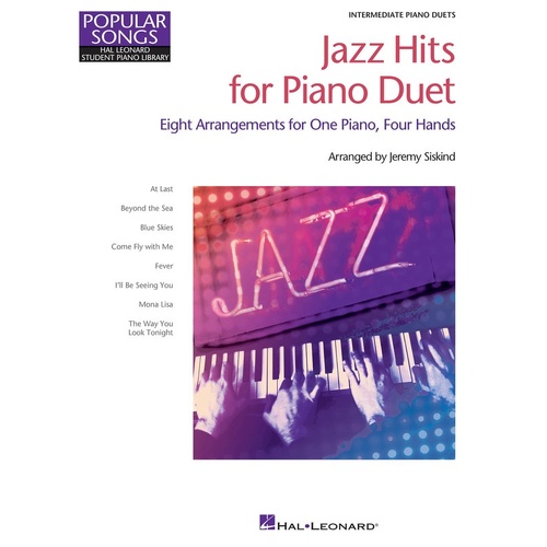 Jazz Hits For Piano Duet (Softcover Book)