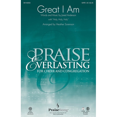 Great I Am (With Holy Holy Holy) ChoirTrax CD (CD Only)