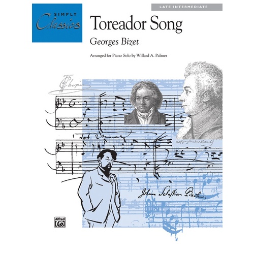 Toreador Song Piano Sheet Music