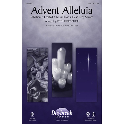Advent Alleluia ChoirTrax CD (CD Only)
