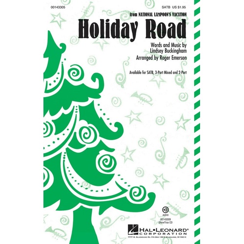 Holiday Road SATB (Octavo)