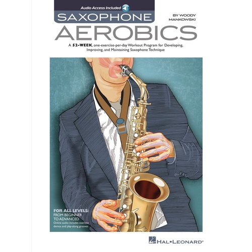 Saxophone Aerobics Book/Online Audio (Softcover Book/Online Audio)