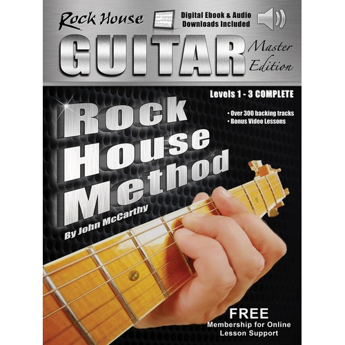 Rock House Guitar Method Master Edition Book/Online Audio (Softcover Book/Online Audio)