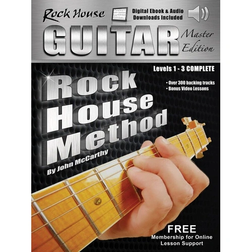 Rock House Guitar Method Master Edition BK/OLA 224 Pages